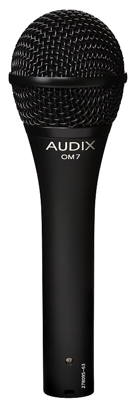 

Динамический микрофон Audix OM7 Handheld Hypercardioid Dynamic Vocal Microphone