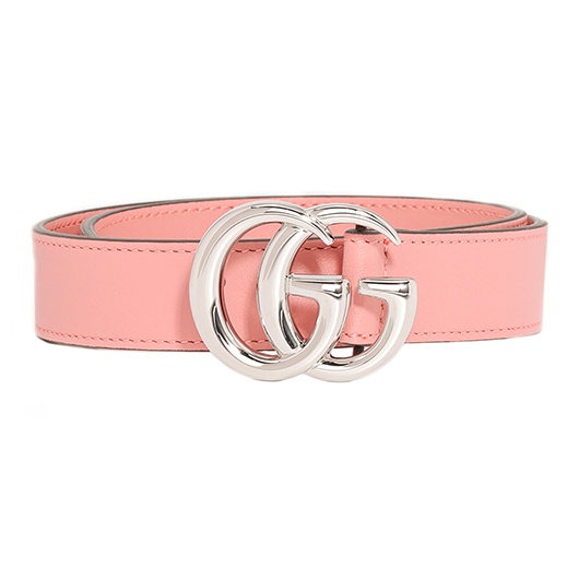 

GUCCI Кожаный ремень детский светло-розовый шириной 2,5 см, Light Pink