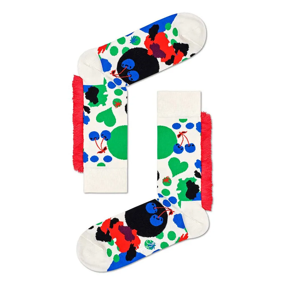 

Носки Happy Mane Jumbo Dot long, белый