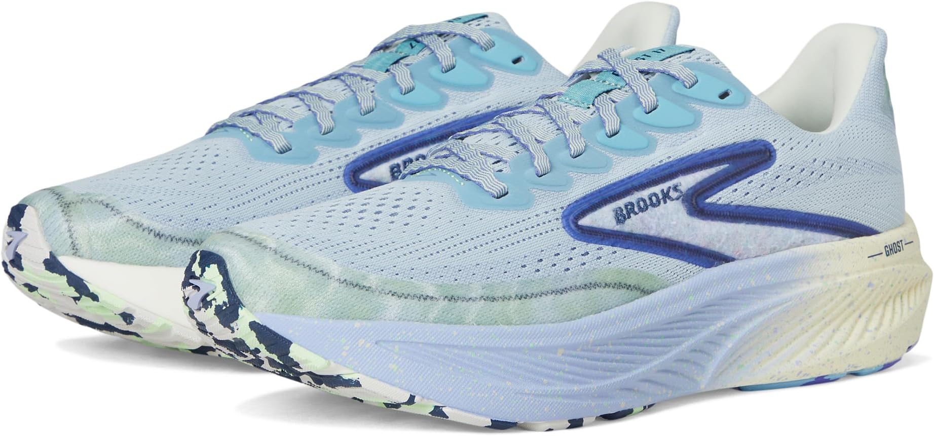 

Кроссовки Brooks Men's Ghost 17, Kentucky/Blue/Lavender