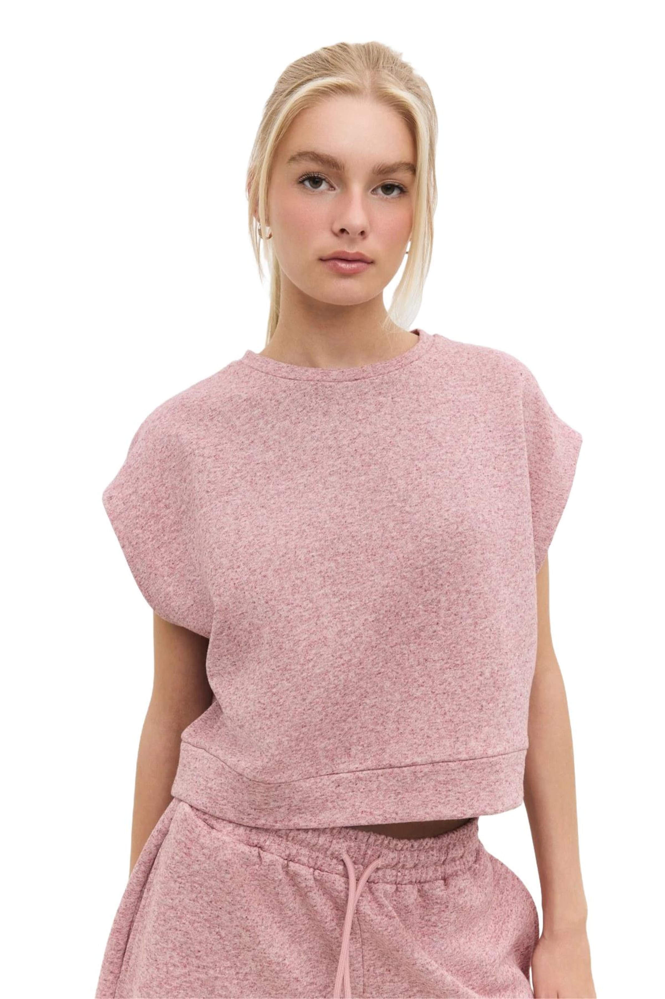 

No Matter What Футболка в пыльно-розовом цвете