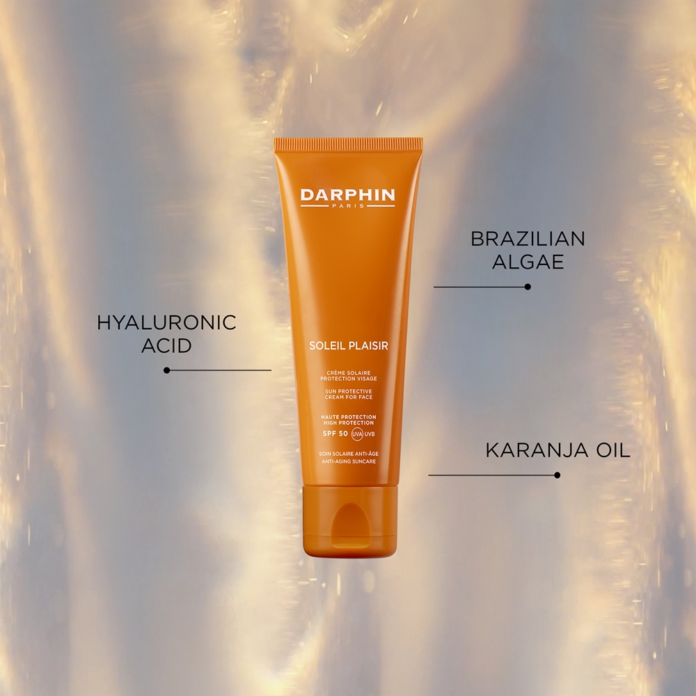 Soleil Plaisir Face spf50 солнцезащитный крем для лица spf 50 Darphin, 50 мл — фото 3