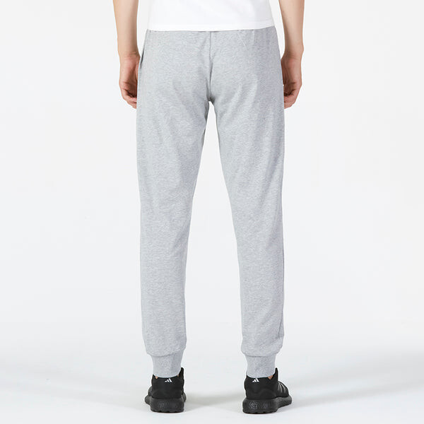 Спортивные штаны Men's adidas Sl Sj Tc Pt Casual Bundle Feet Solid Color Logo Sports Pants/Trousers/Joggers Autumn Gray, мультиколор — фото 4