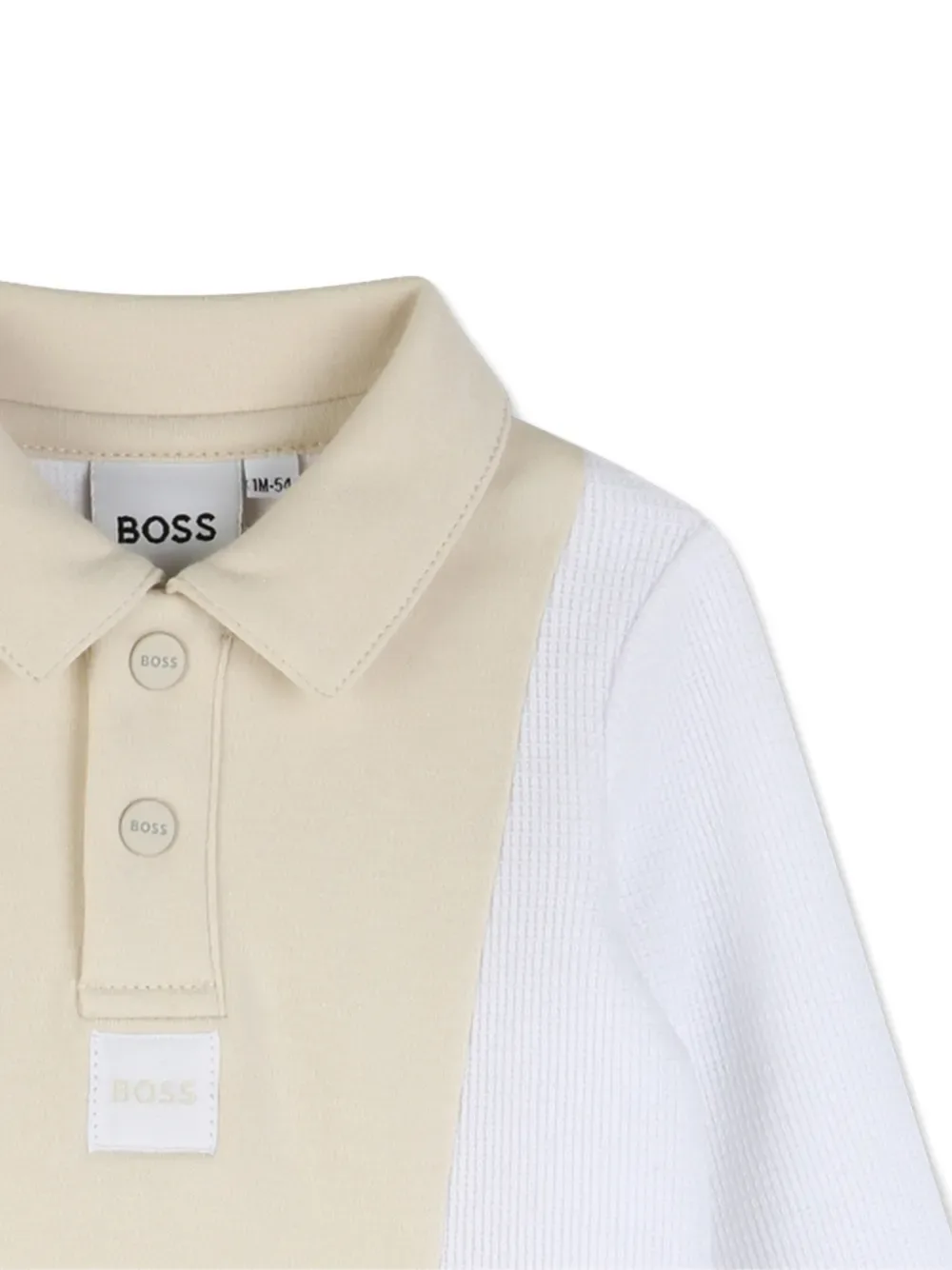 Пижама на пуговицах BOSS Kidswear, белый — фото 3