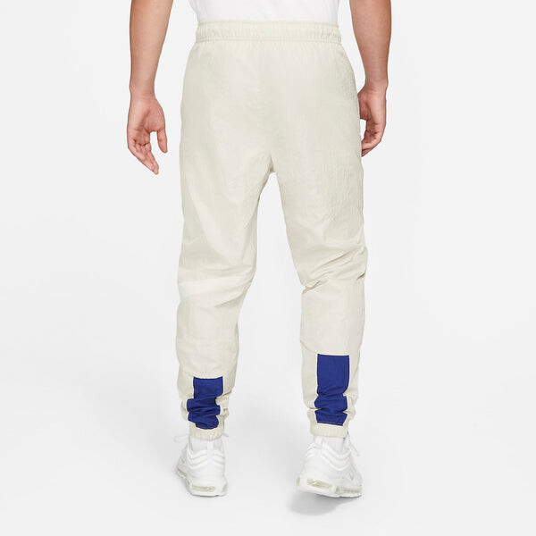Штаны с плетеной подкладкой и логотипом Swoosh Nike, белый — фото 3