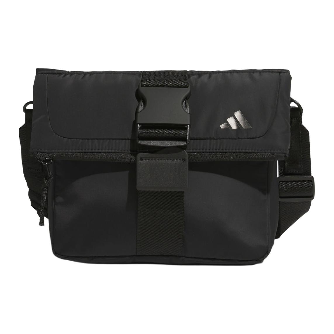 

Adidas Переработанный полиэстеровый кроссбоди черезплечная сумка унисекс черный, Black