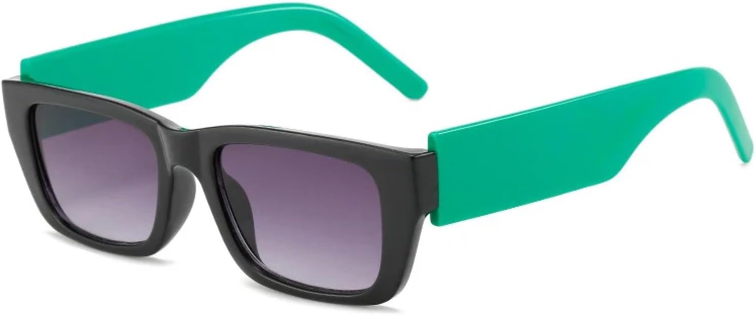 

Модные солнцезащитные очки класса люкс для мужчин и женщин, классические очки для активного отдыха, путешествий, вождения, защита от УФ-излучения UV400 TKKTLLT, Green Gradient Gray