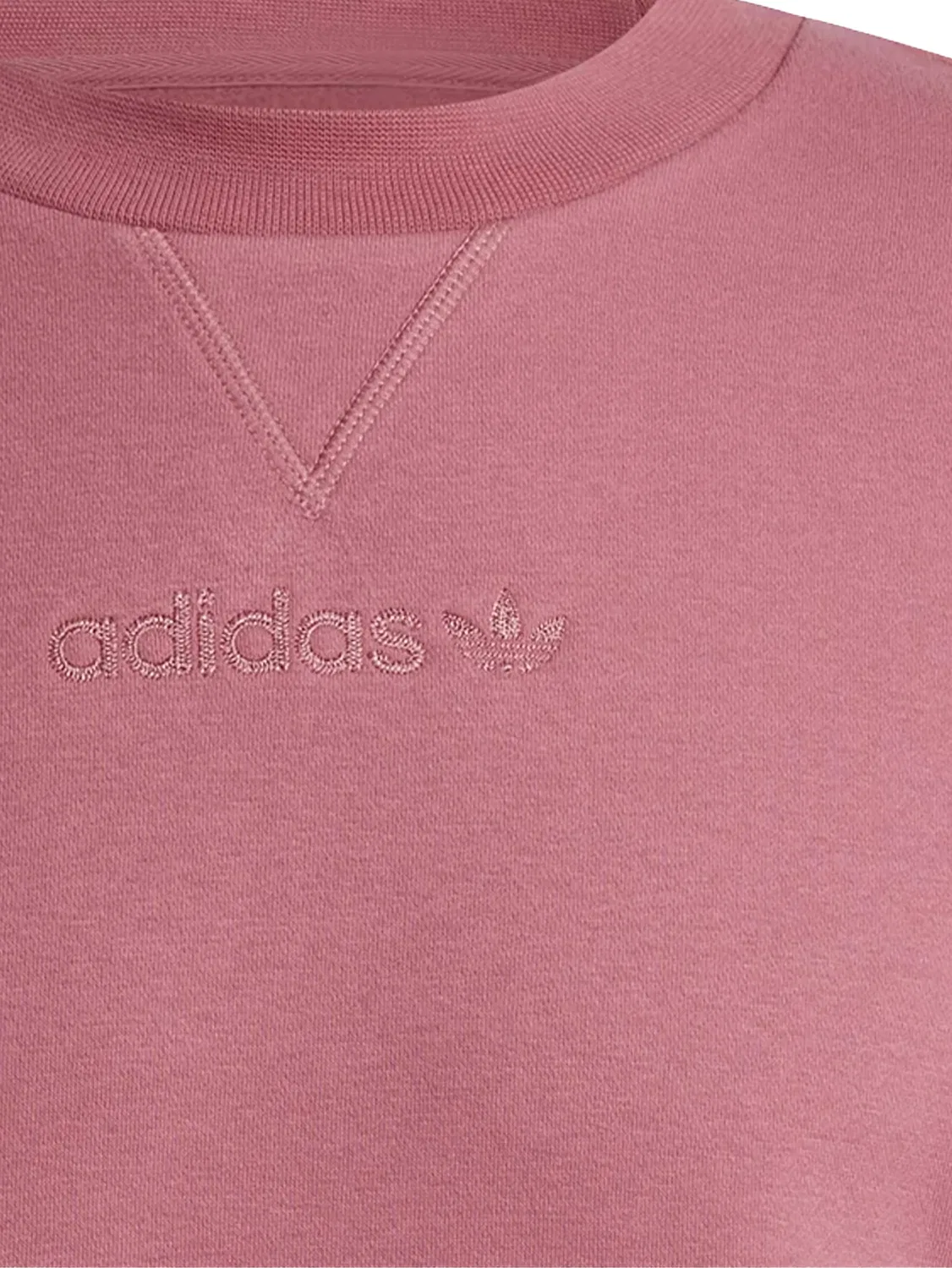 Толстовка оверсайз adidas, розовый — фото 2