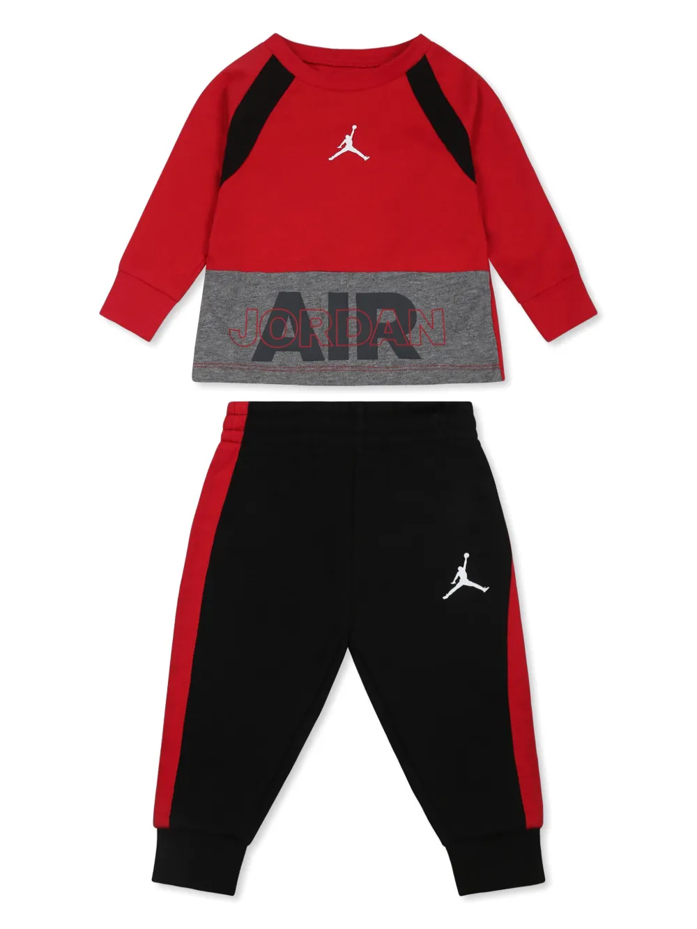 

Спортивный костюм с принтом Jordan Kids, красный