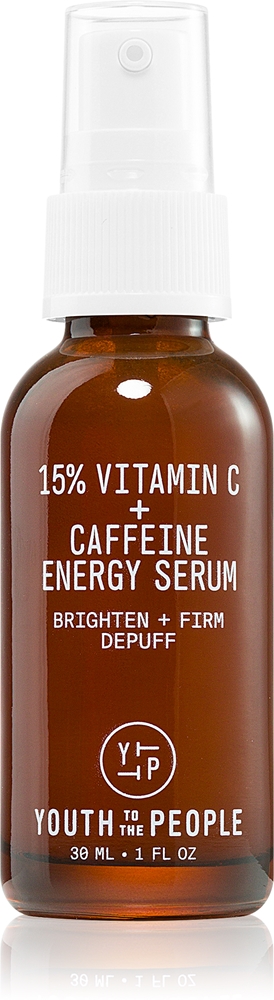 

Энергетическая сыворотка 15% витамин С + кофеин, осветляющая сыворотка с витамином С Youth To The People, 30 мл