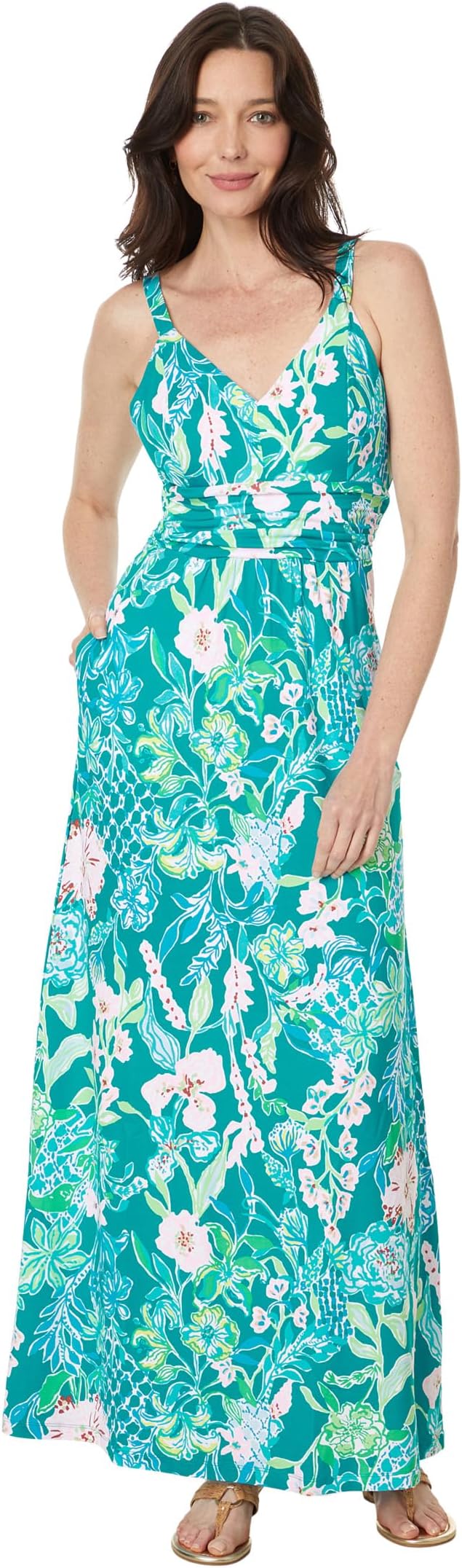 

Платье Lilly Pulitzer Blake Maxi Dress, цвет Multi Hot On The Vine