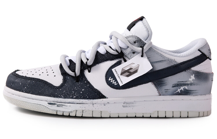 

Мужские кроссовки для скейтбординга Nike Dunk Low, темно-синий