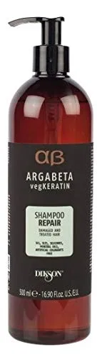 Восстанавливающий шампунь Dikson ArgaBeta vegKeratin Repair, 500 мл Dikson