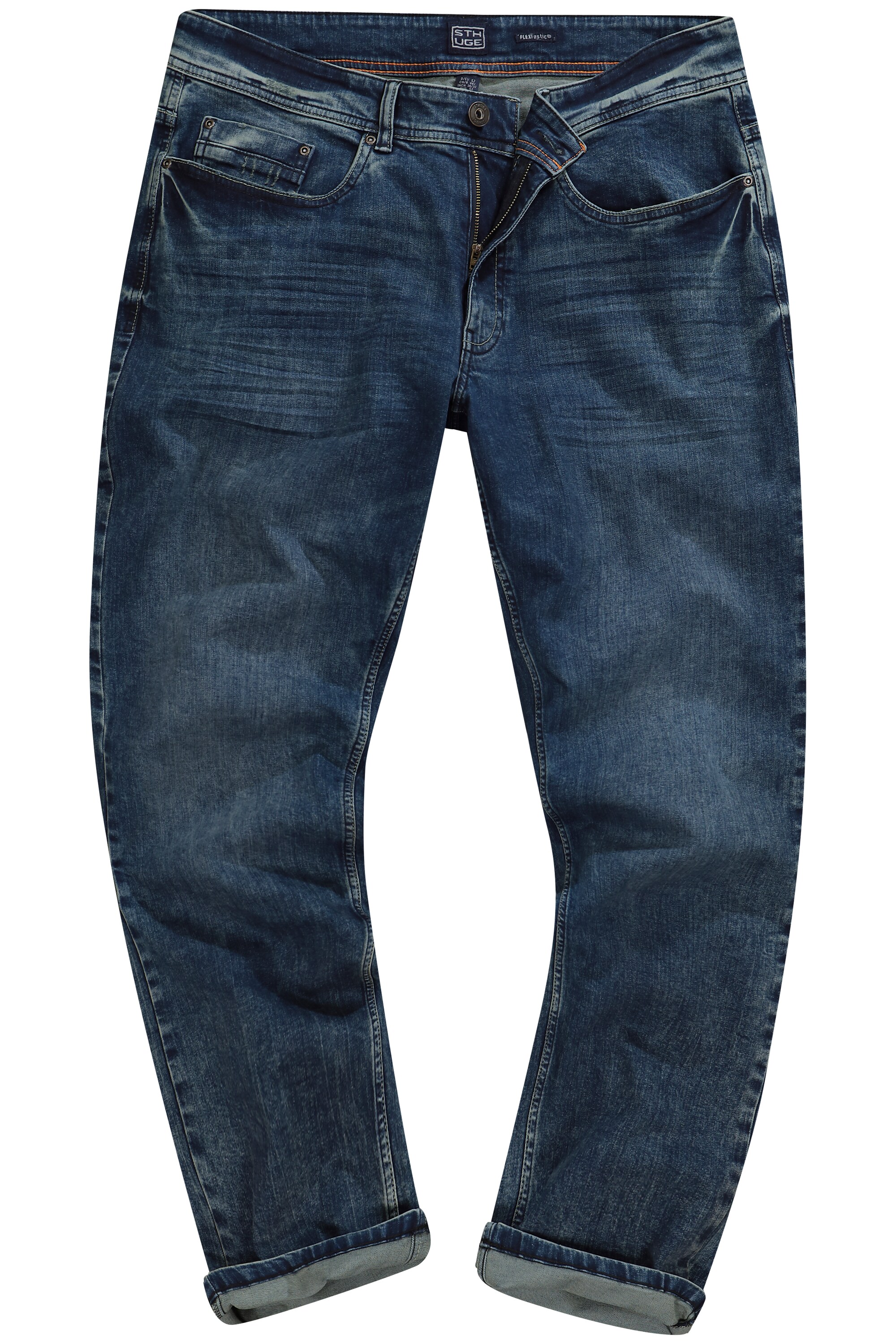 

Джинсы STHUGE, цвет dark blue denim