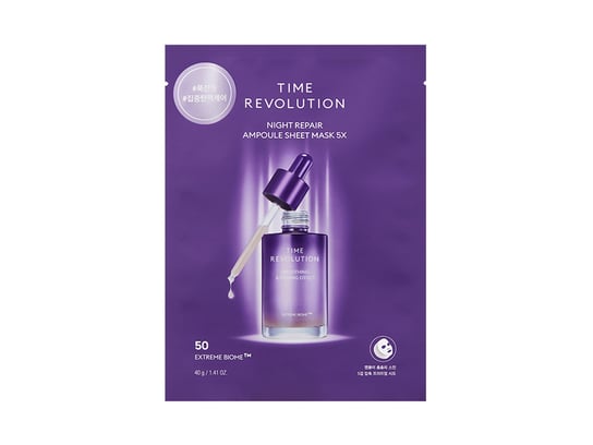 

Маска для лица, 40 г Missha, Time Revolution Night Repair Ampoule Sheet Mask