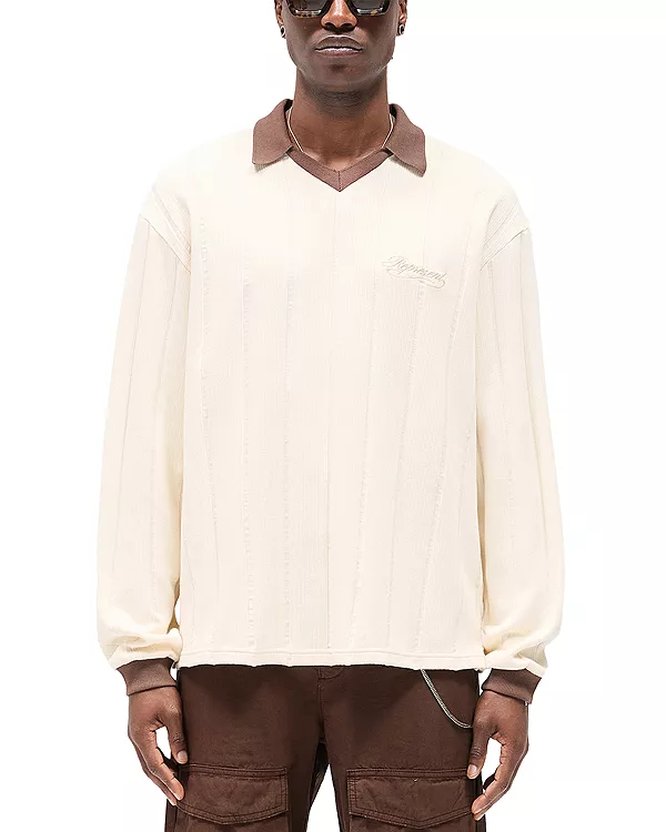 

Ретро-Свитер с длинными рукавами в футбольном стиле Represent, белый