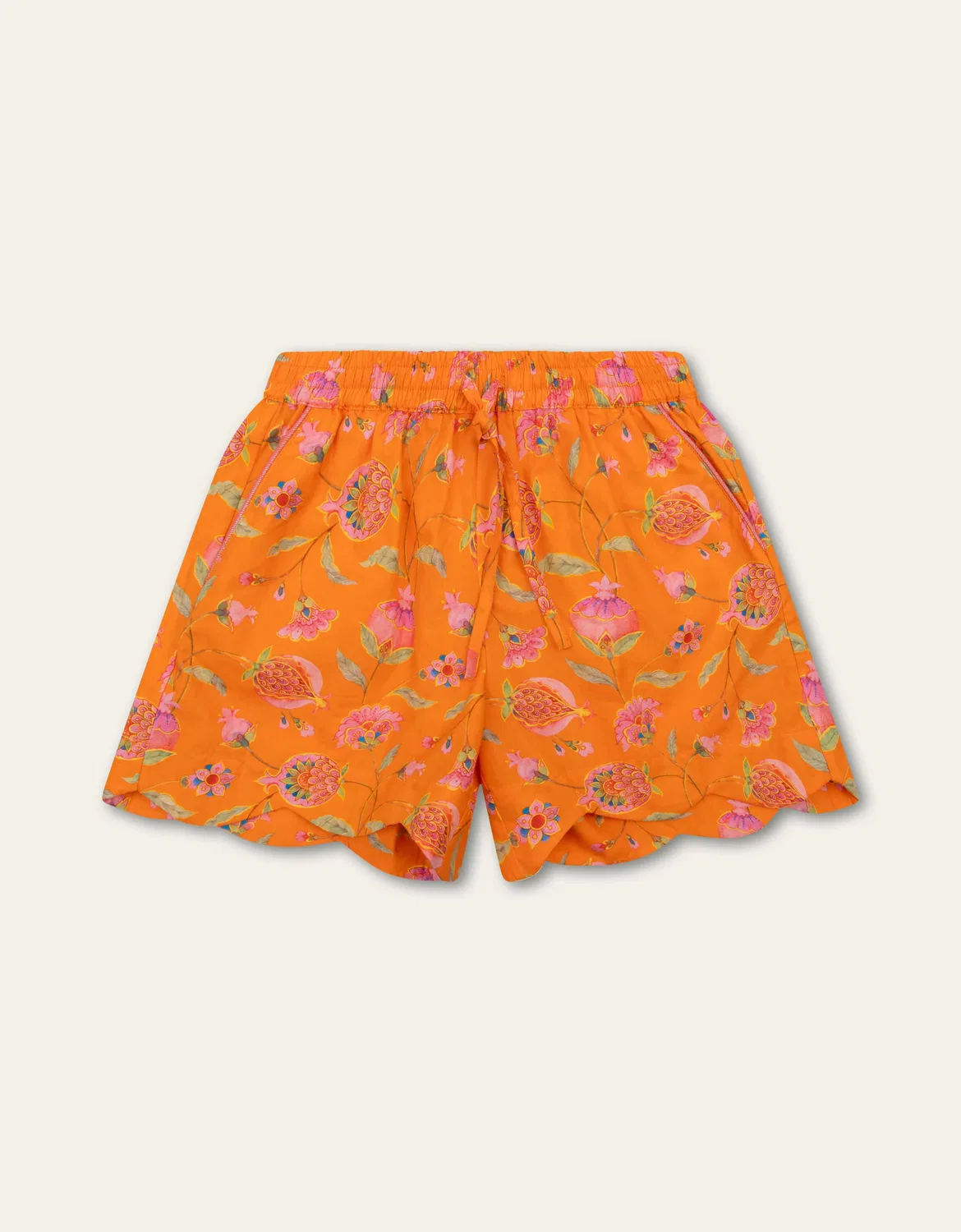 Комбинезон с волнистыми краями Oilily, оранжевый