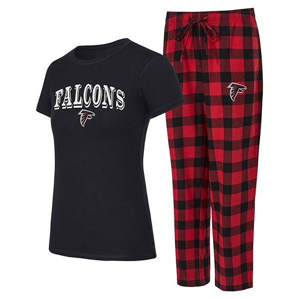 

Женский комплект пижамы flannel из футболки и брюк concepts sport atlanta falcons avondale Unbranded