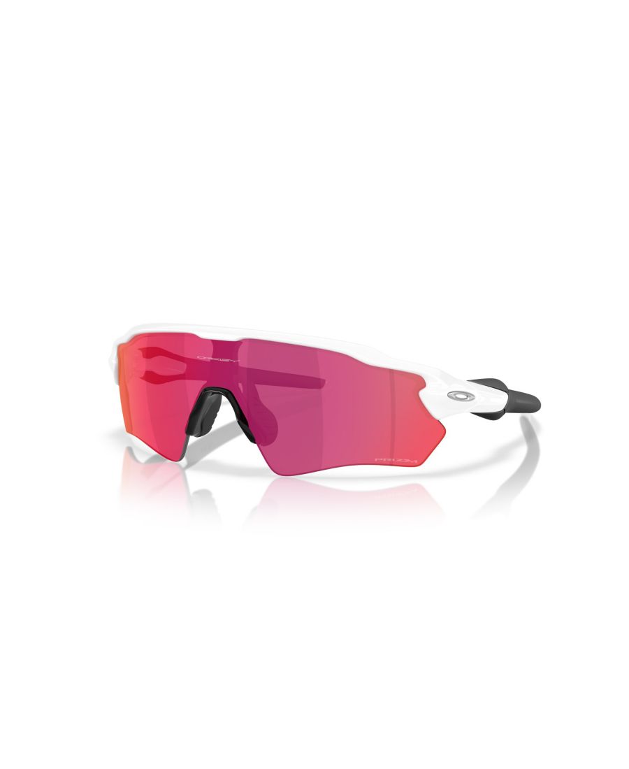 

Мужские прямоугольные солнцезащитные очки, Radar EV S Path OO9510 Oakley, Polished White - Pink