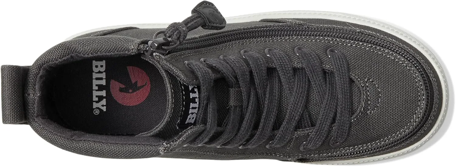 

Обувь BILLY для детей Classic Lace High II для малышей и старших детей - регулируемые шнурки с застежкой-молнией, долговечные и легкие туфли BILLY Footwear, белый