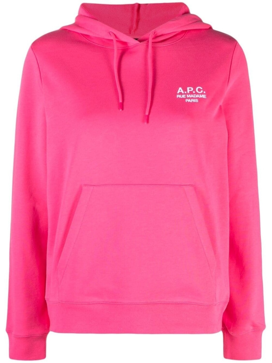 

A.P.C. худи Manuela с кулиской, розовый