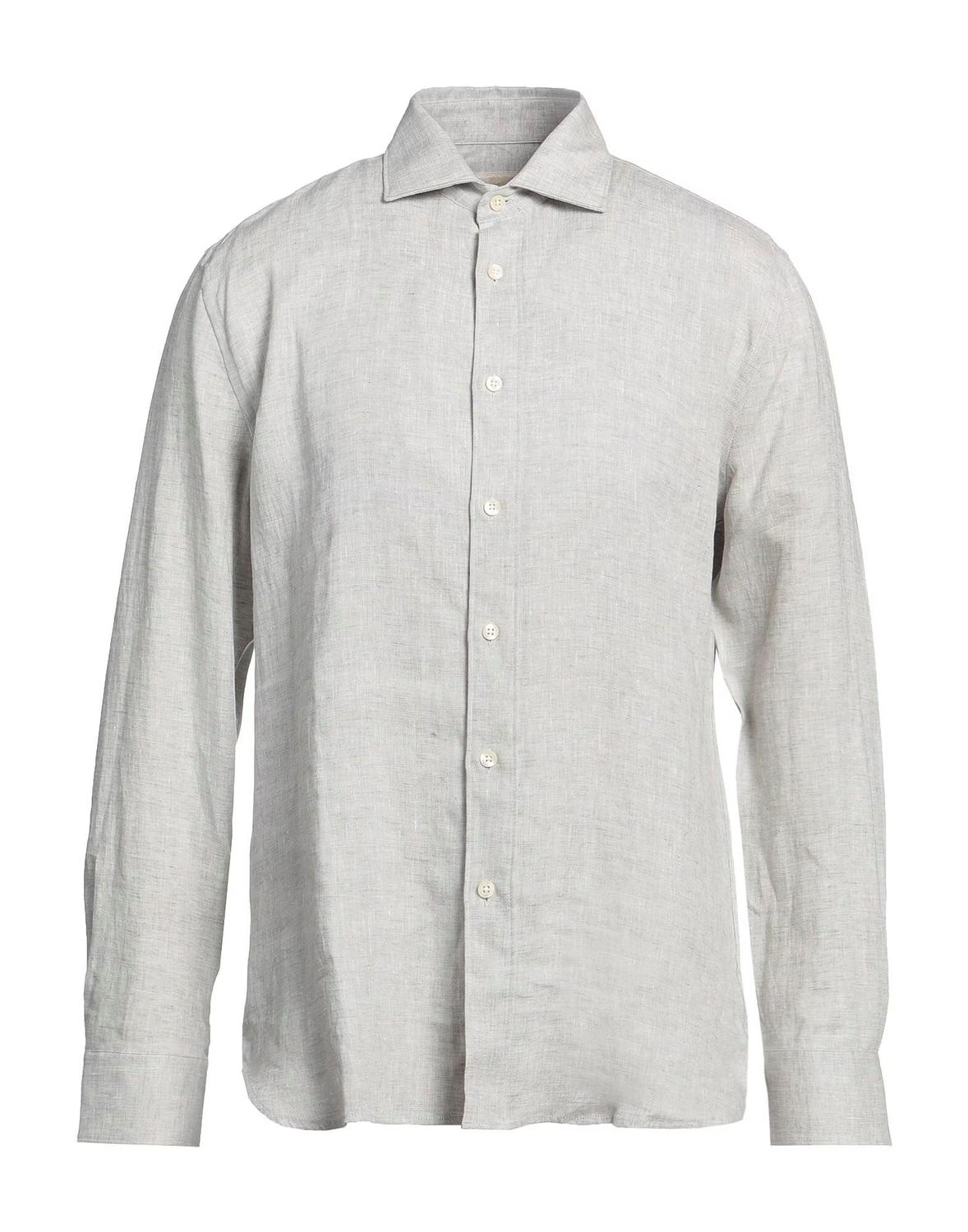 

Рубашка 120% Lino, светло-серый