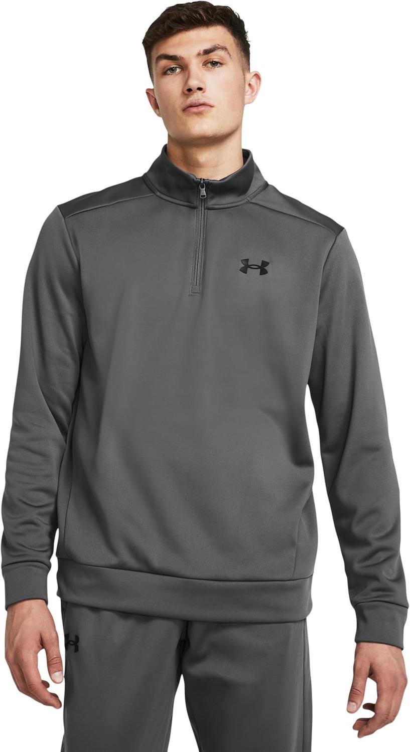 

Толстовка Under Armour Armour Fleece 1/4 Zip, цвет Castlerock/Black