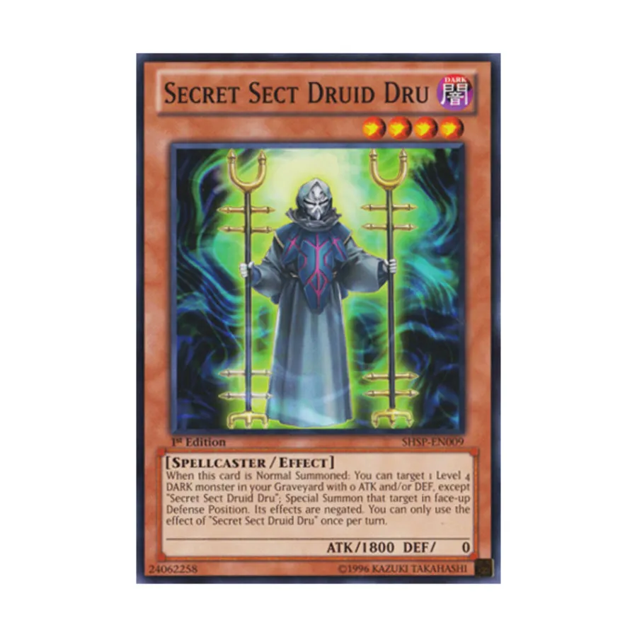 

CCG Друид Тайной Секты Дрю (Обычный), Yu-Gi-Oh - Shadow Specters - Singles