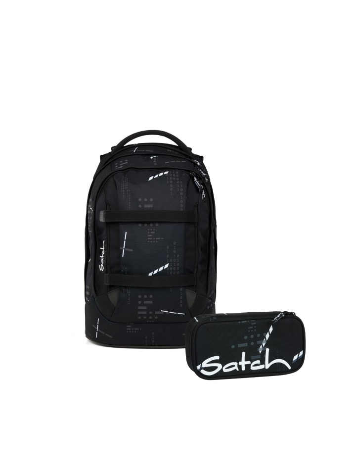 

Satch Набор школьных рюкзаков PACK Ninja Matrix, 2 предмета, черный