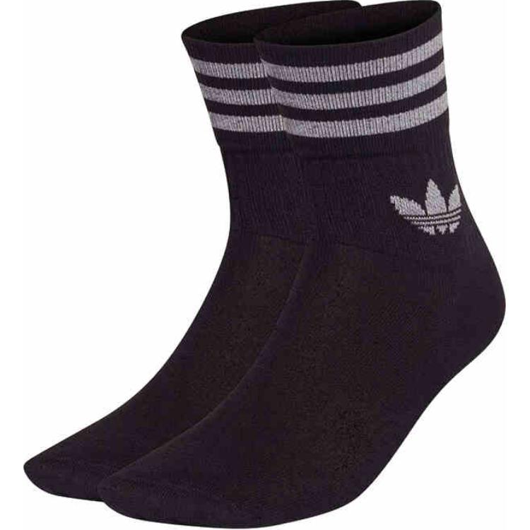 

Adidas Originals Clover Series носки мид-кальф Unisex 2 Pack черные