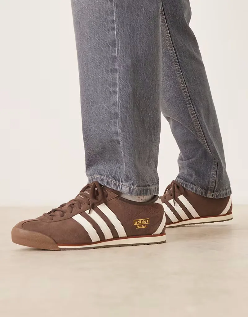 Adidas Originals Italia 70s в коричневом и кремовом цветах