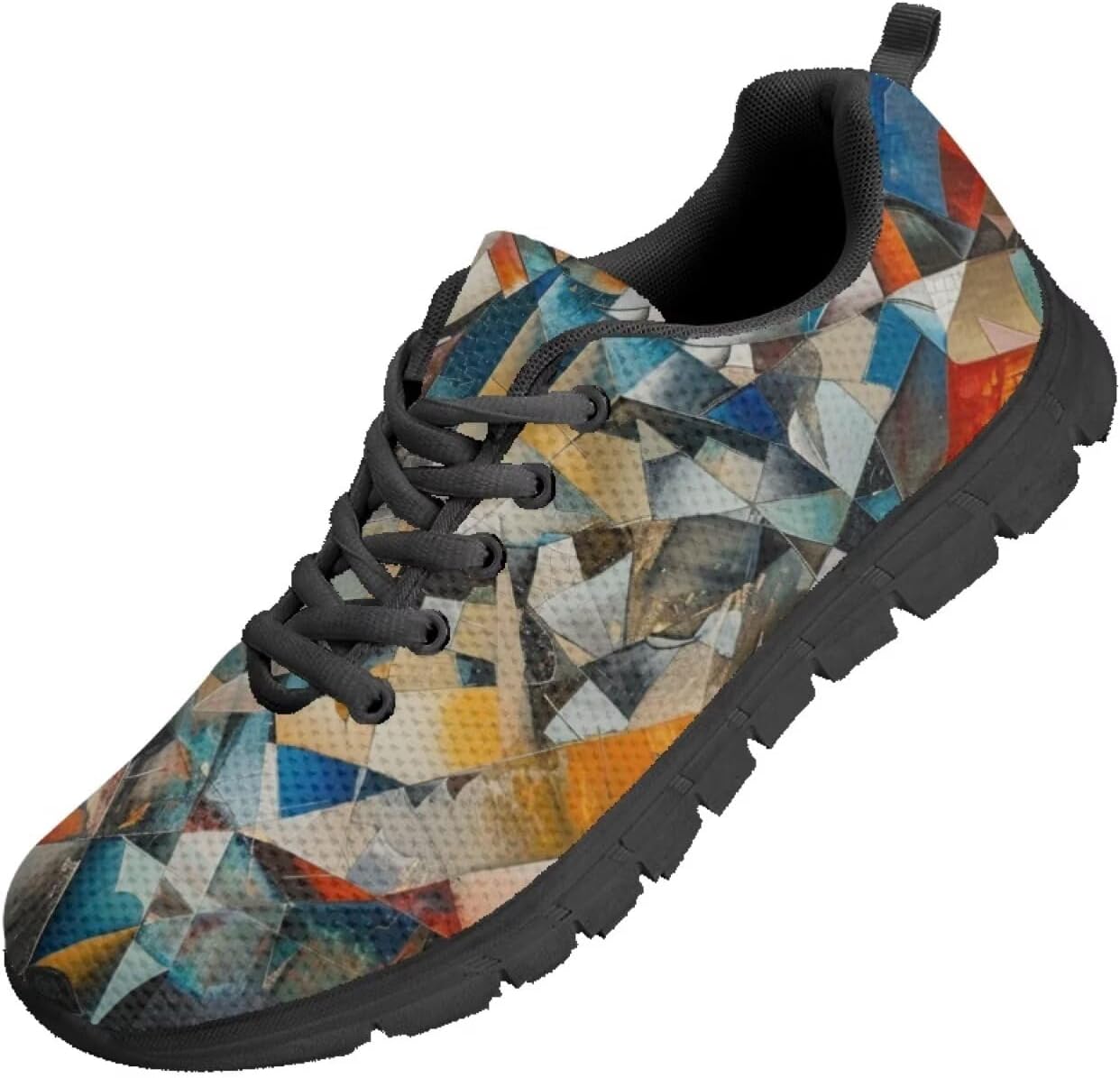 

Кроссовки для бега мужские Funnydude Funny Print, легкие и дышащие, весенние, Geometric