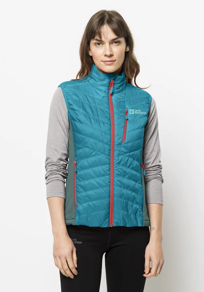

Стеганый жилет Jack Wolfskin "ROUTEBURN PRO INS VEST W", цвет Tile-Blue