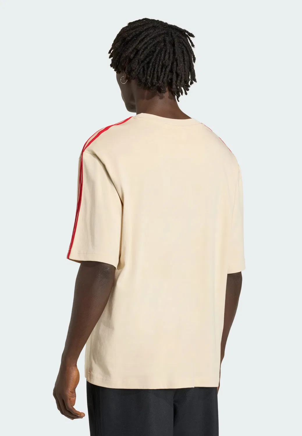 Adidas Originals Рубашка Adicolor бежевого цвета — фото 3