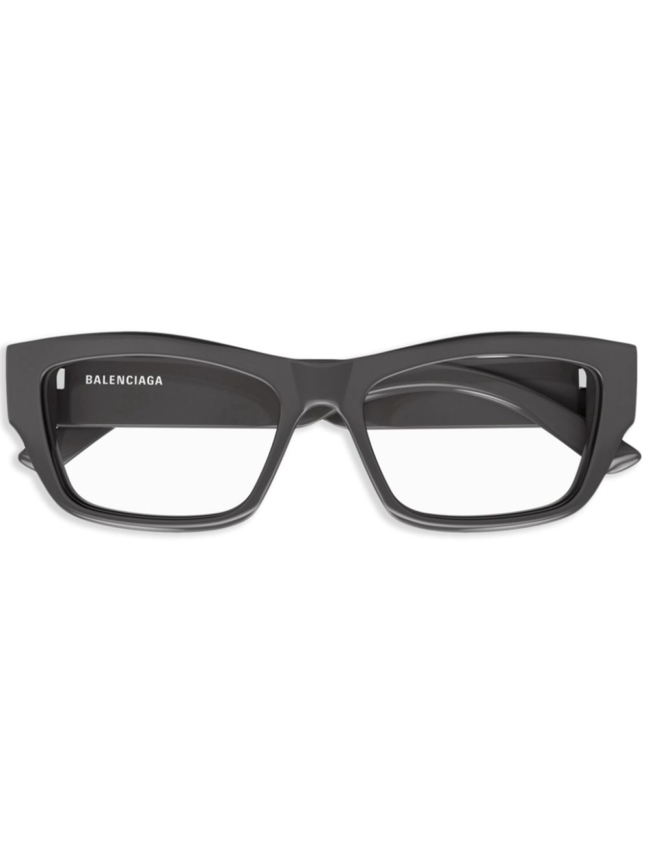 

Balenciaga Eyewear очки в прямоугольной оправе, серый