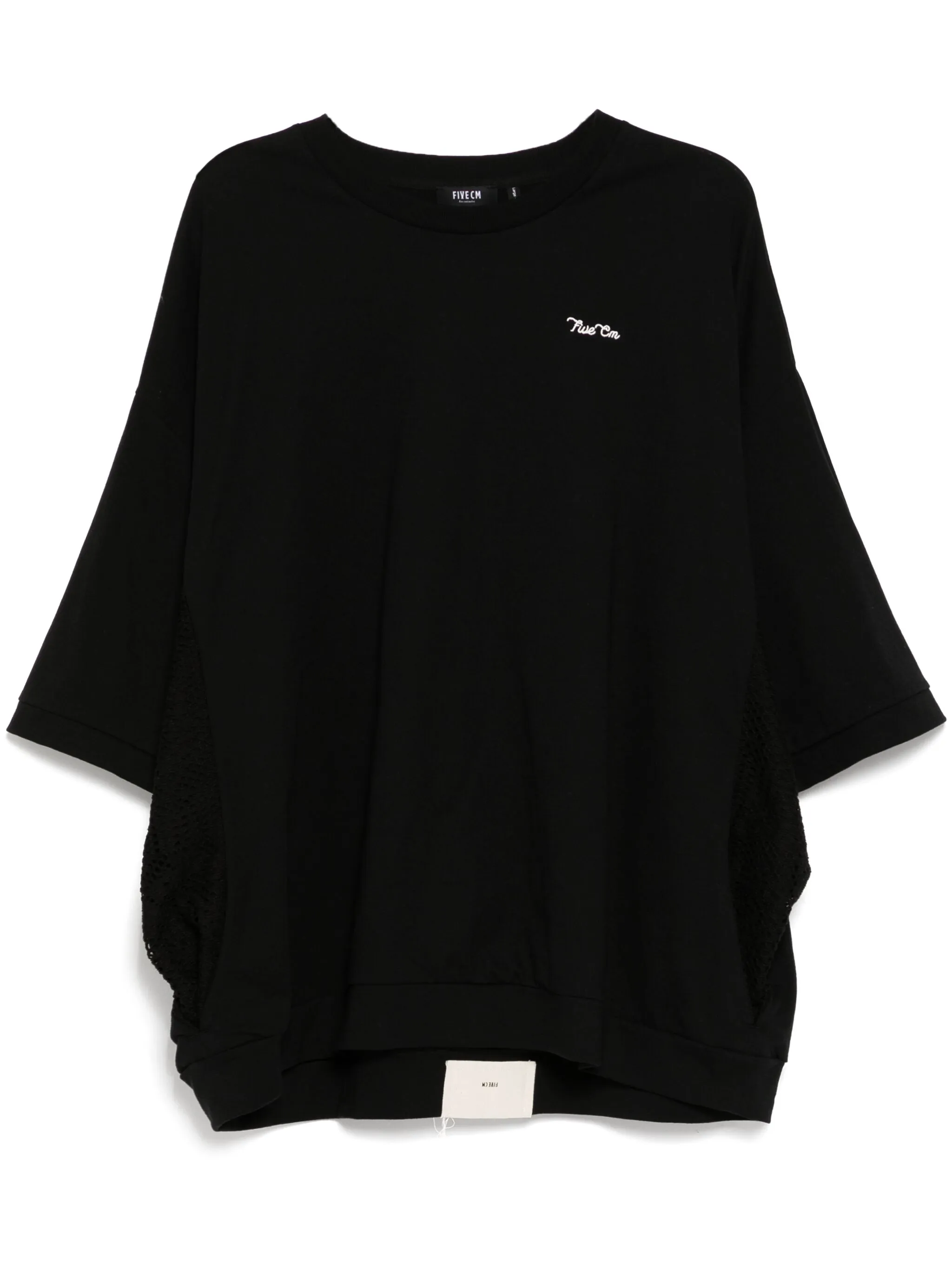 

Футболка с вышитым логотипом Five Cm, черный