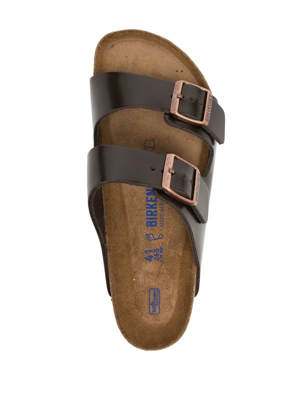 Сандалии Arizona BIRKENSTOCK, коричневый — фото 4