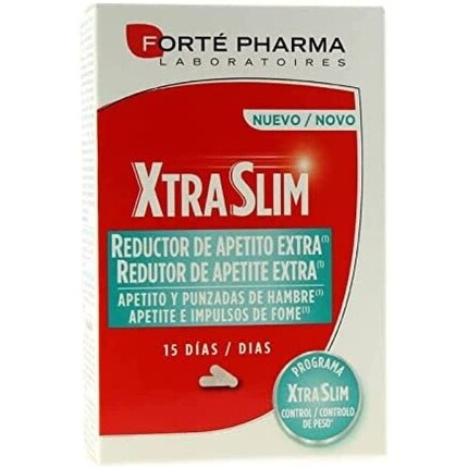 

Xtraslim Снижение аппетита, 60 капсул, Forte Pharma