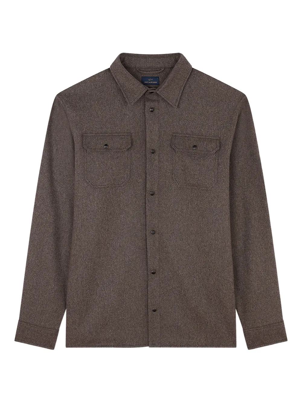 

Рубашка с двумя карманами Paul & Shark, коричневый