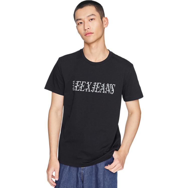 

Lee Футболка мужская черная, Черный, Lee Футболка мужская черная