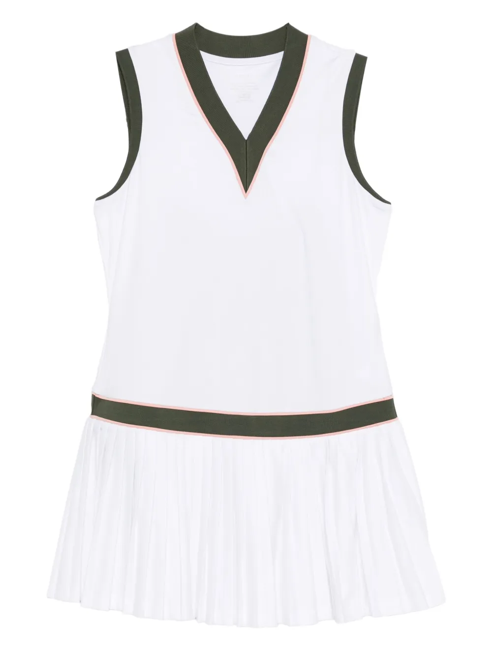 

Платье мини с V-образным вырезом Varley, белый