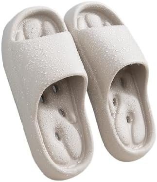 

Тапочки BYDZKJ для женщин и мужчин, шлепанцы для душа с дренажными отверстиями, быстросохнущие тапочки для ванной, спортивные тапочки, мягкая подошва, открытый носок, домашние тапочки, Mocha