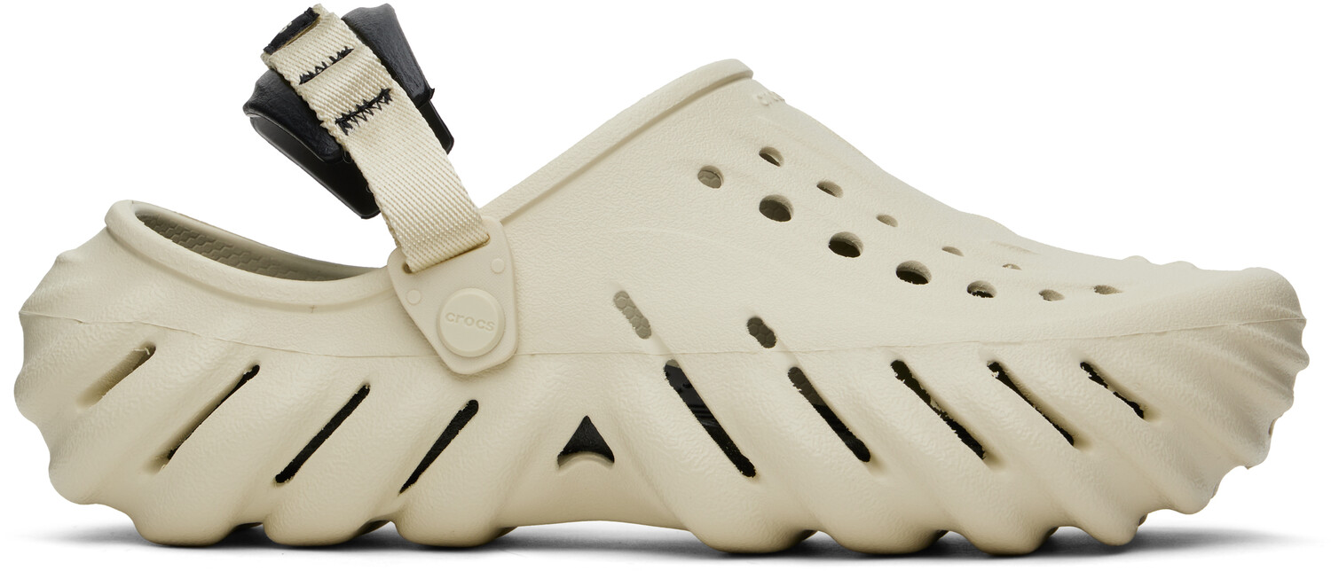 

Бежевые туфли Echo Crocs