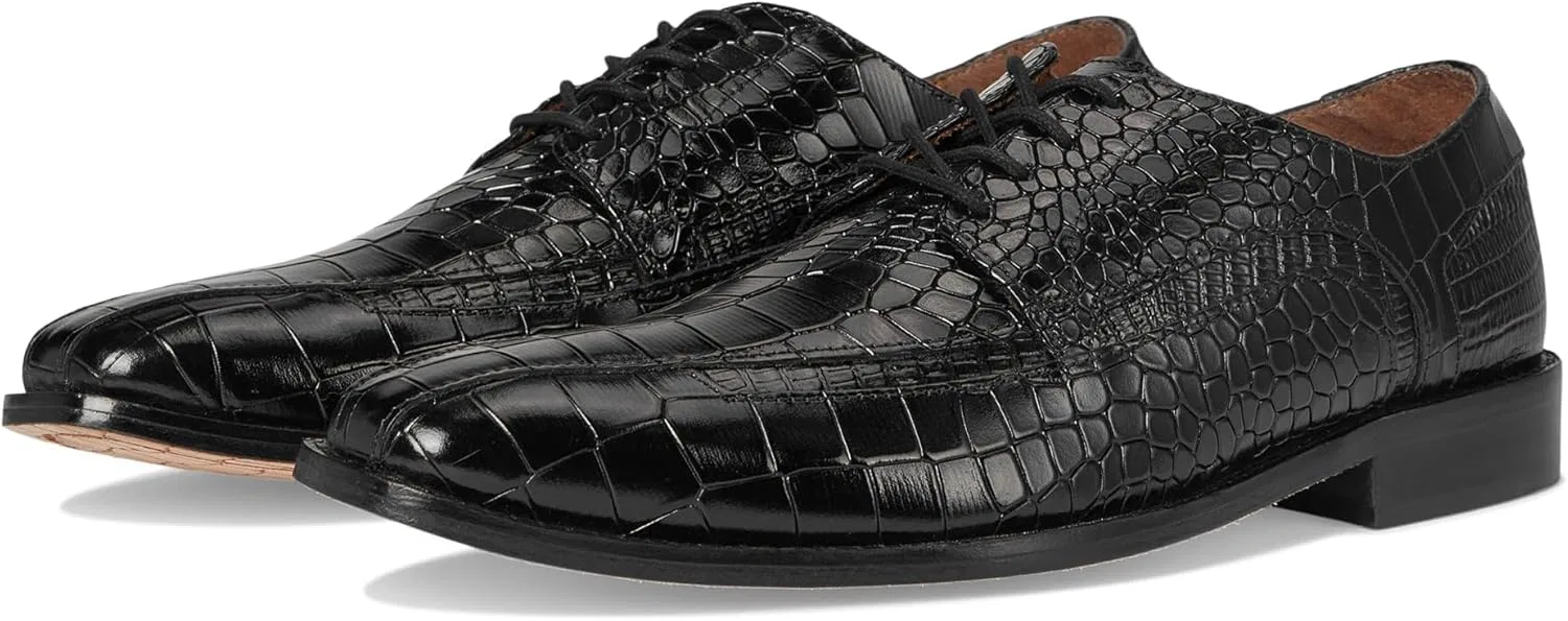 Туфли Stacy Adams Herren Gabardo Bike Toe Lace Up Oxford, Black