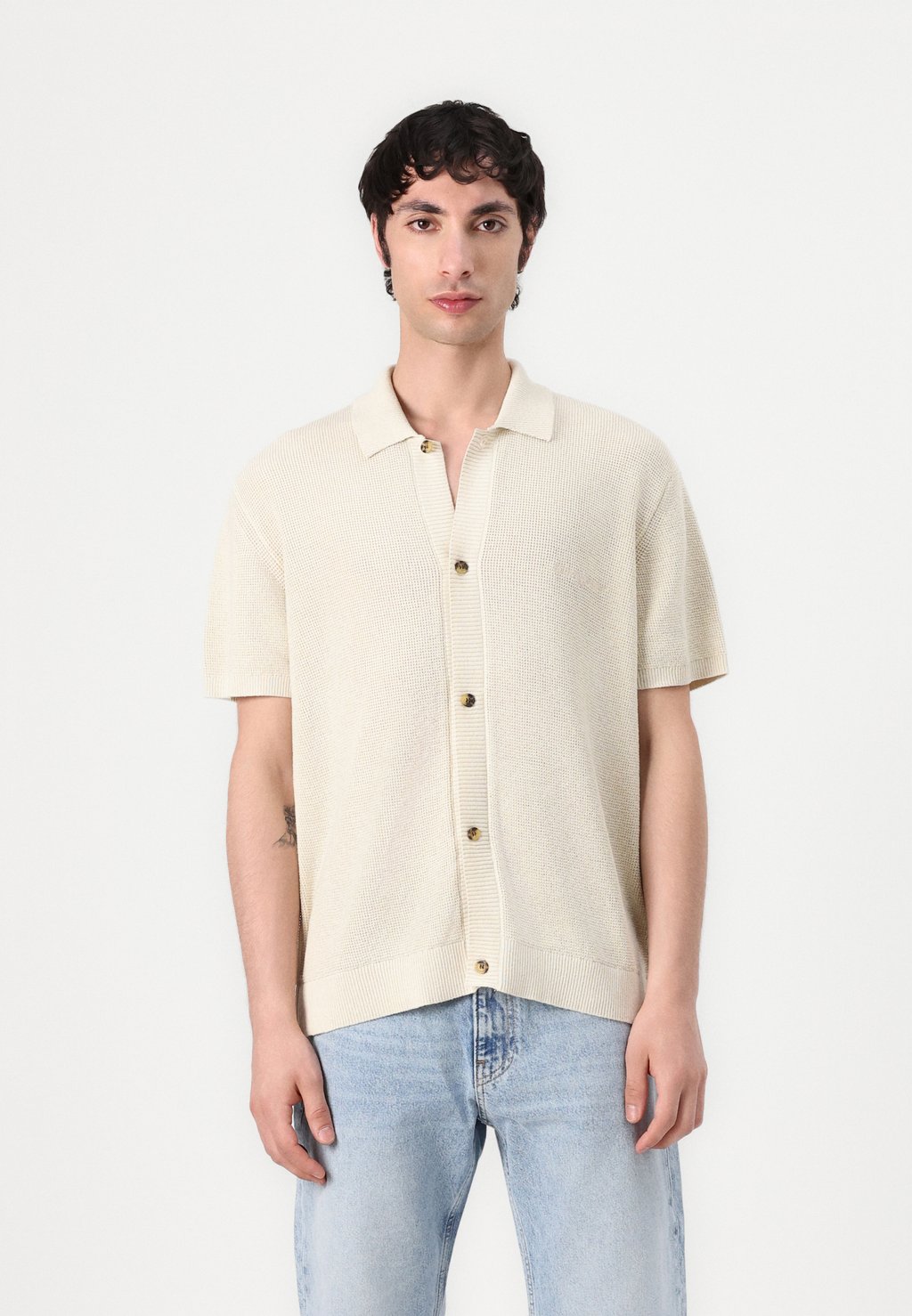 

Рубашка SCRIPT SHIRT Tommy Jeans, песочный