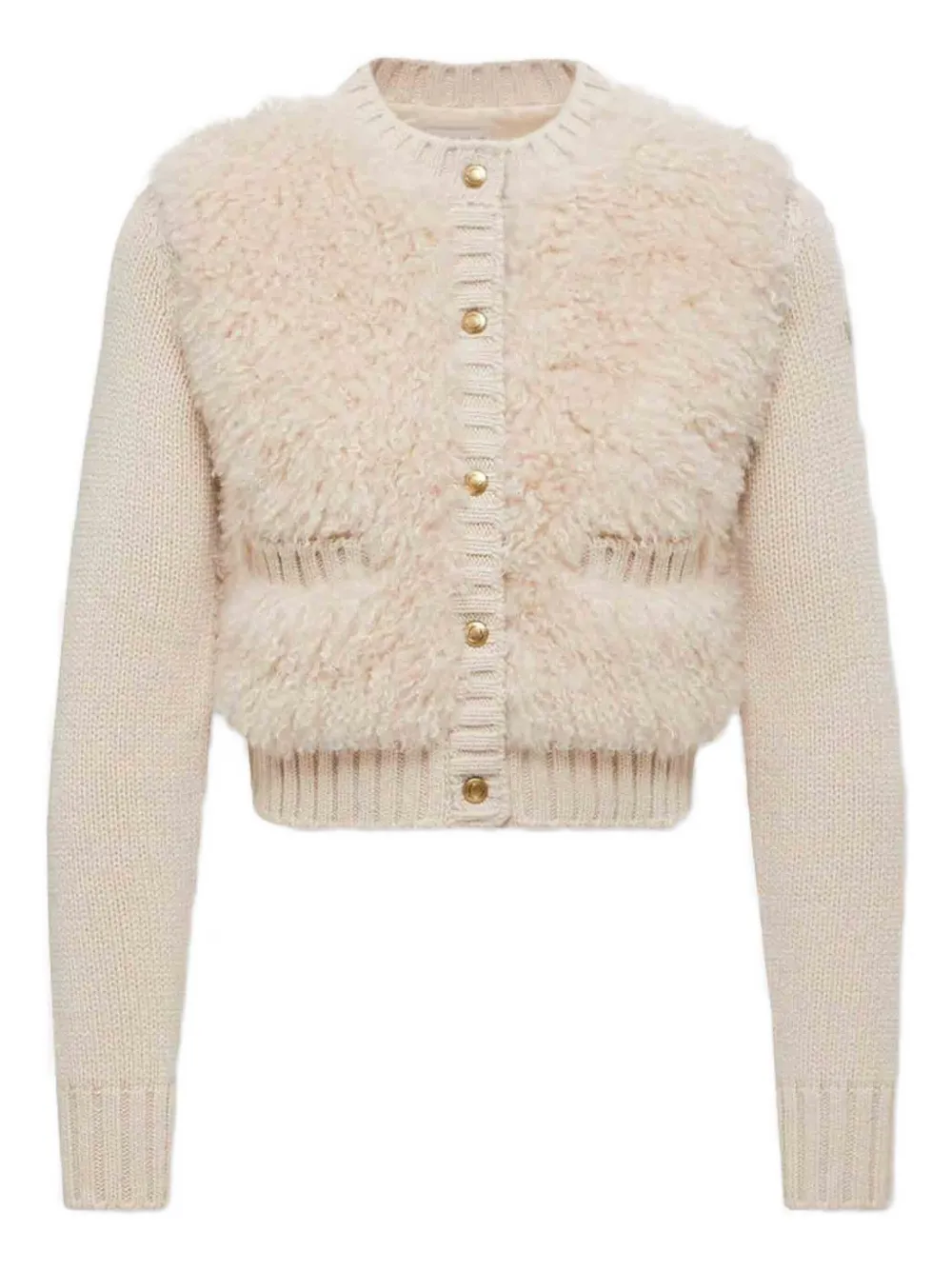 

Многоуровневая куртка Moncler, бежевый