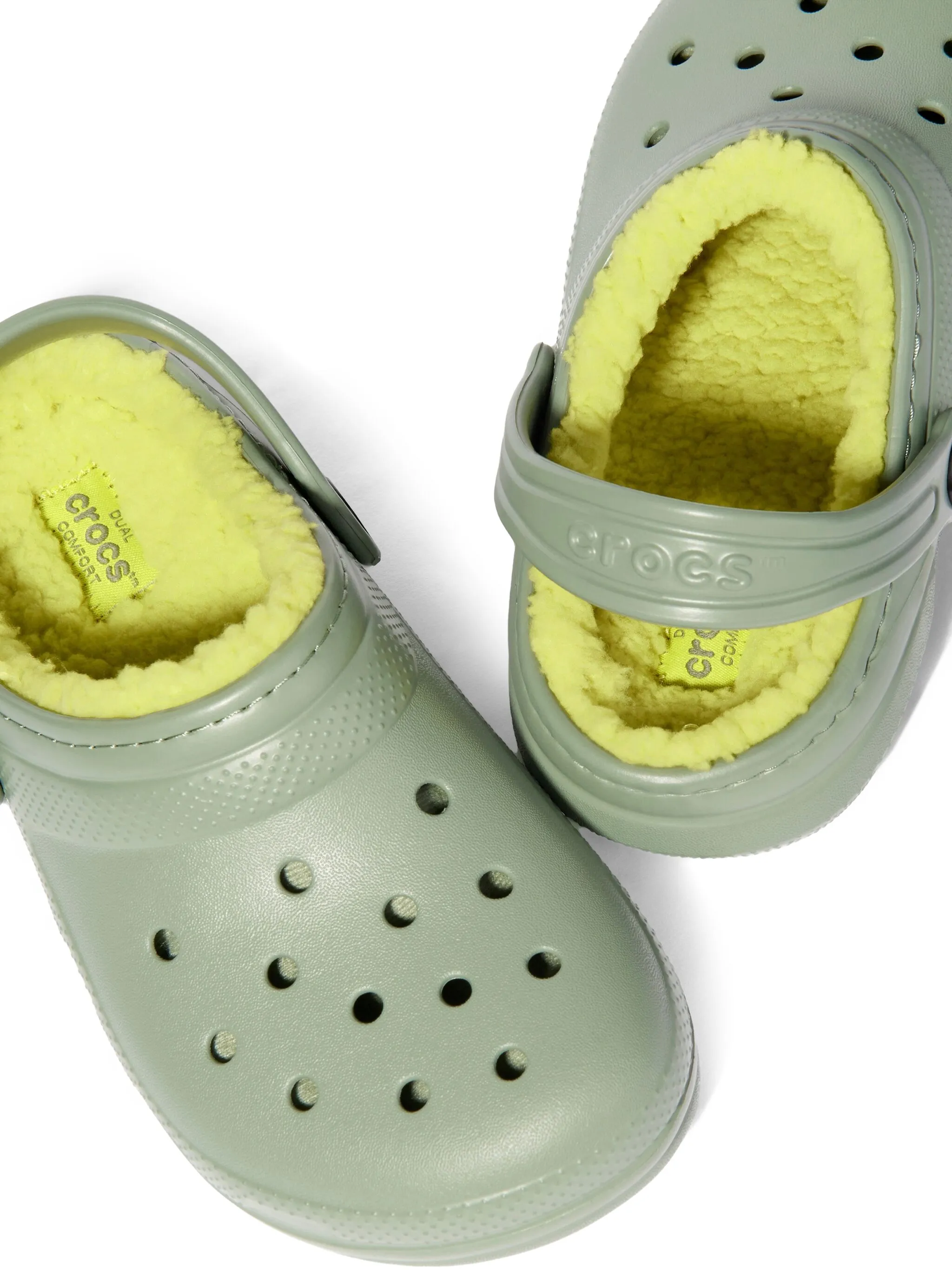 Сандалии с перфорацией Crocs Kids, зеленый — фото 3