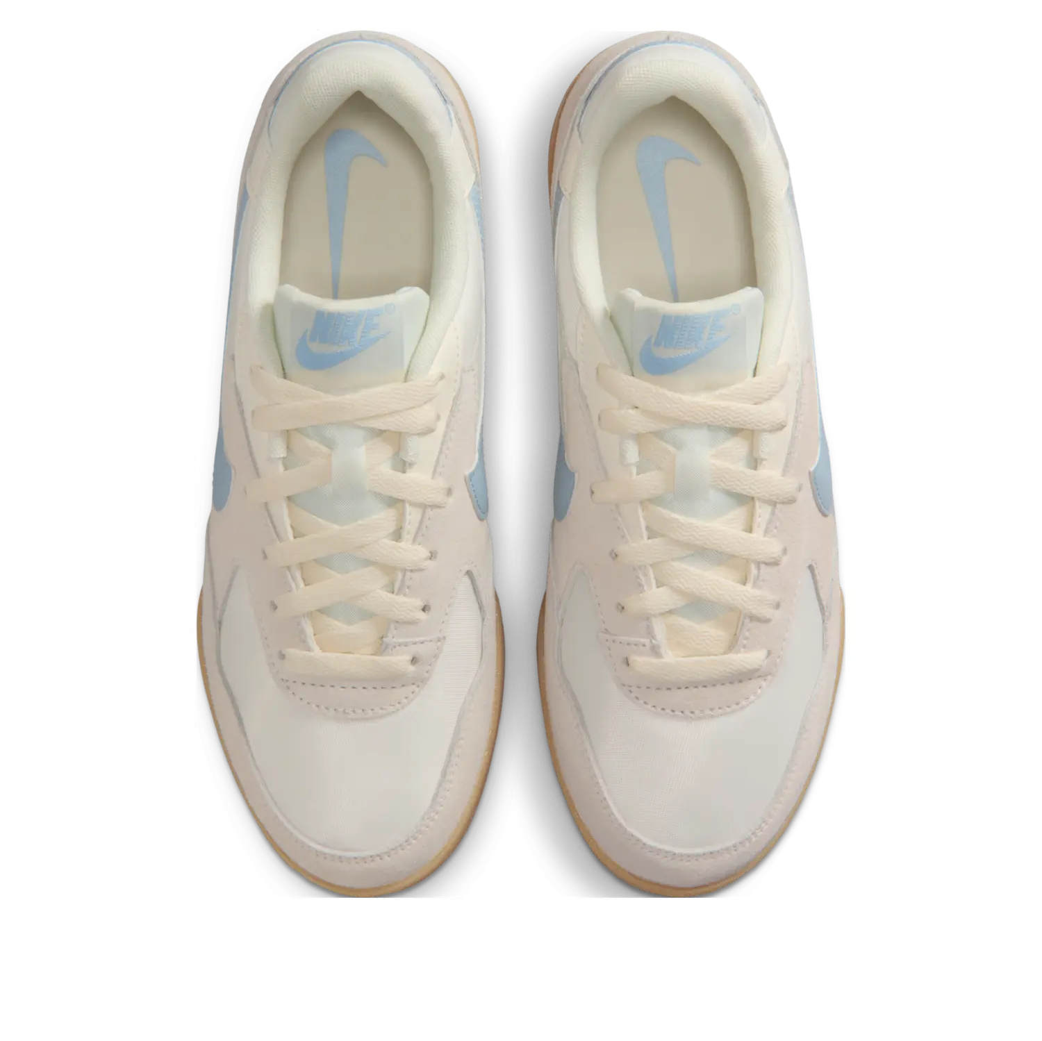 Кроссовки (WMNS) Nike Terra Manta Suede 'Pale Ivory Light Blue Gum' — фото 2