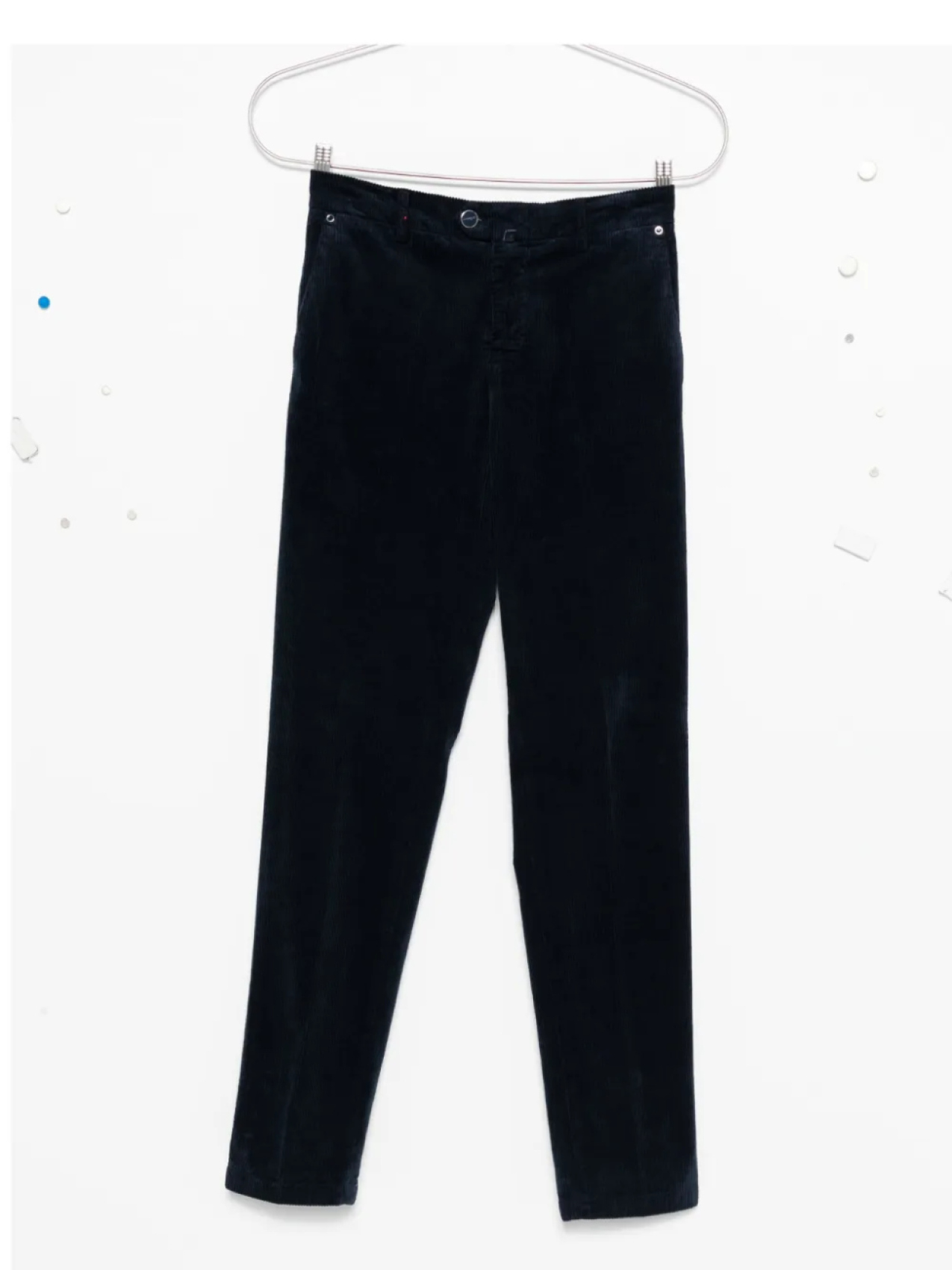 

Вельветовые брюки Kiton, синий