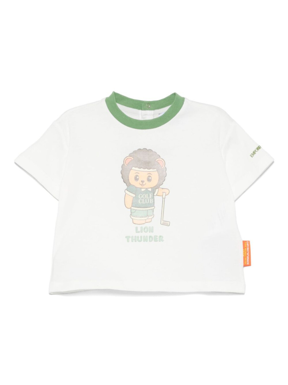 

Emporio Armani Kids футболка с принтом, белый